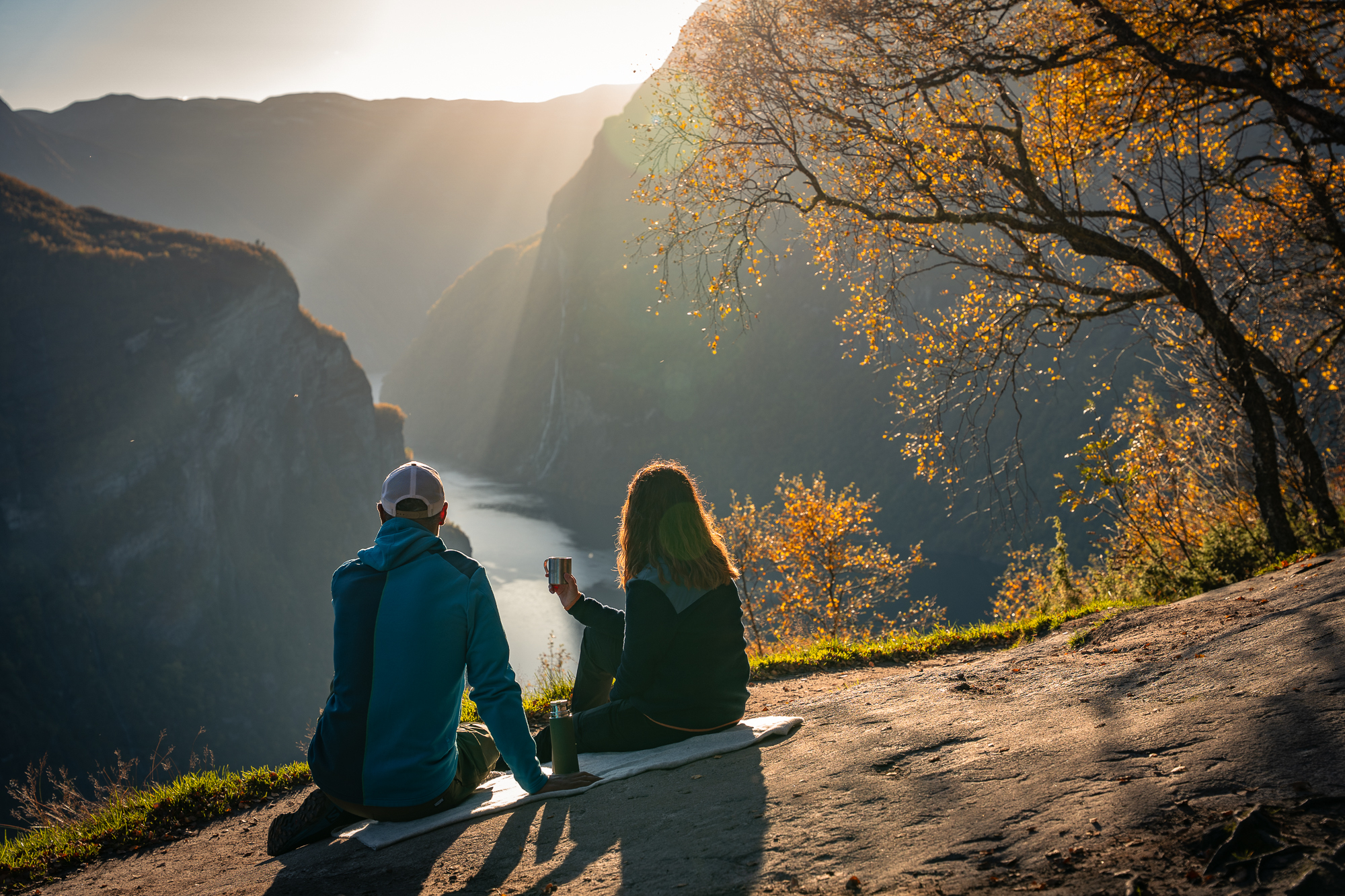 Høst Ørnesvingen, Geiranger